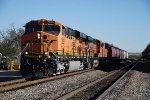 Grain train rolls west